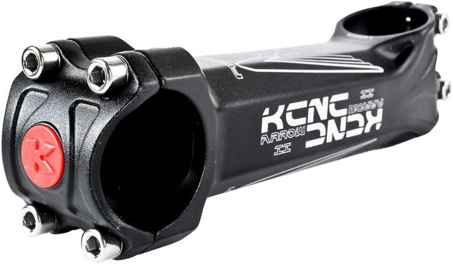 KCNC Arrow II 로드 사이클로크로스 자갈 E-Bike 29er 마운틴 MTB 자전거 사이클링 스템 17D 17도 31.8mm 140mm 150mm, 150.0 Millimeters