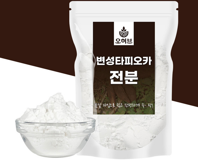 밀가루 대신 타피오카전분 가루 500g 홈베이킹, 1개