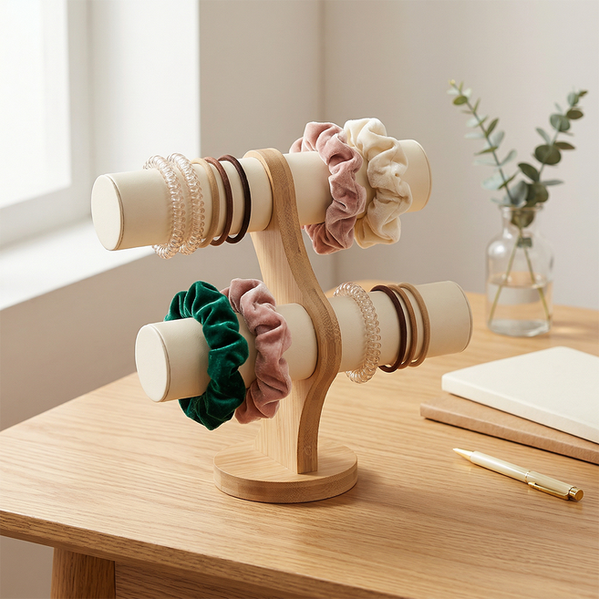 원목 주얼리 스탠드 팔찌 시계 거치대 1개