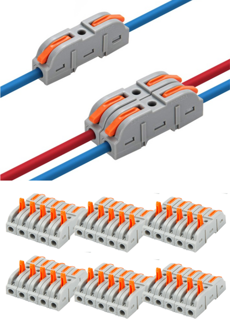 슬로우믹스 전선 연결 커넥터 와이어 콘넥터 터미널, 30개