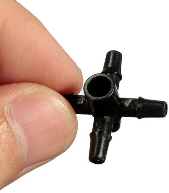 5구연결파이프 노즐 잔디 안개 정원 미스트 원예, 5구연결파이프(p5050), 1개