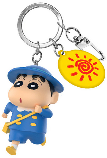 짱구는 못말려 짱구의 하루 정품 키링 열쇠고리 경품 증정, 학교짱구, 1개