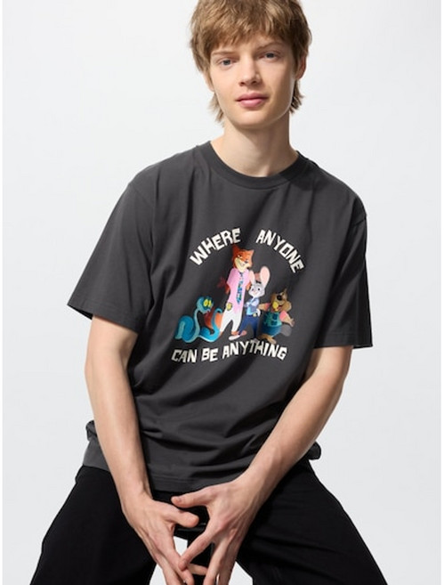 일본유니클로 남녀겸용 주토피아 UT 반팔티 B