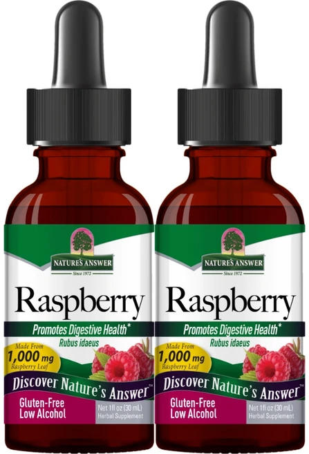 네이처스앤서 고흡수 라즈베리 1000mg 액상 액체, 30ml, 2개 - 쿠팡