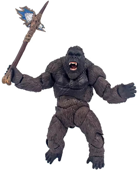 [국내당일발송] 고질라 vs 콩 2021 킹콩 배틀액스 피규어, 1개
