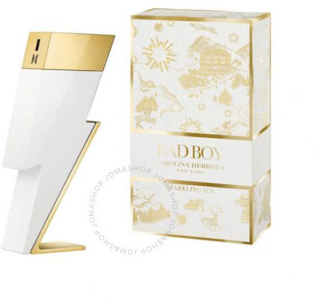 캐롤리나헤레라 남성 Bad Boy Sparkling Ice 오드뚜왈렛 100ml 향수, 캐롤리나헤레라 남성 Bad Boy Sparkling I, 1개