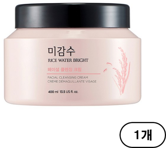 더페이스샵 미감수 브라이트 클렌징 크림 대용량, 400ml, 1개