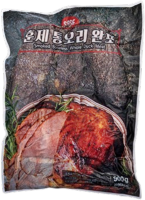 사세 훈제통오리완포 900g/훈제오리 완포, 900g, 28개