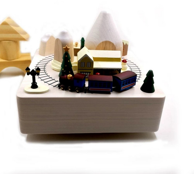 우더풀라이프 공원 우드 오르골wooderful 대만 오르골, C. 겨울 열차