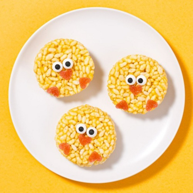 병아리 달콤 강정 만들기 1인 키트 부활절 주일학교 계란 공과활동 추천 (불조리없는올인원요리키트)