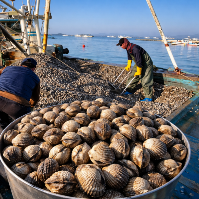 국내산 벌교 새꼬막 3kg 6kg (300미내외~600미내외) 산지직송, 1개