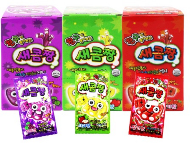 친구가 좋아하는 새콤짱 사과맛 35gX24개입 딸기 포도, 35g, 24개