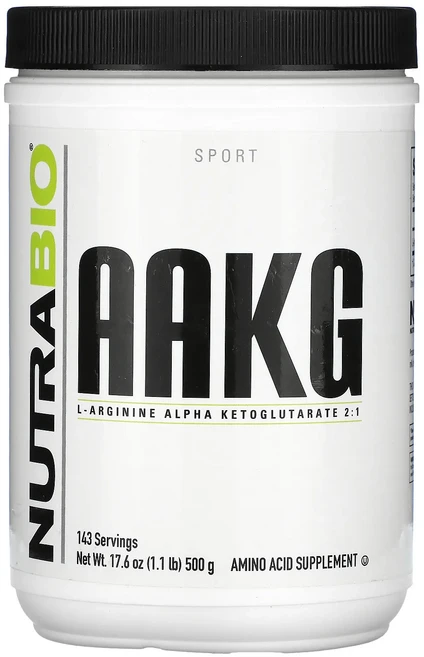 신상할인판매 NutraBio AAKG 500g(1.1lb) 최저가격, NutraBio AAKG 500g11lb, 500g, 1개 - 쿠팡