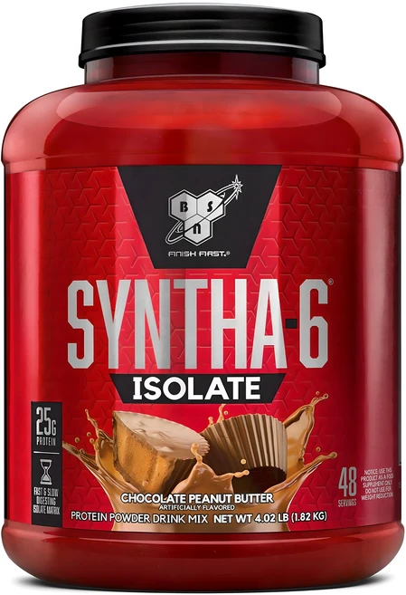 비에스엔 신타-6 아이솔레이트 프로틴 파우더 드링크 믹스 단백질 보충제, 1개, 1.82kg - 쿠팡
