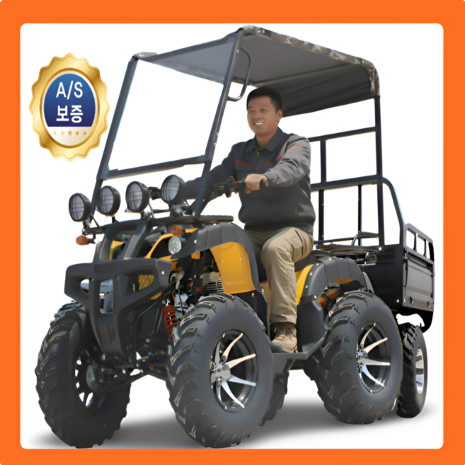 파워바이크 잘나가고 힘쎈 4륜 오토바이 농업용 사발이 사륜 atv 산악 네발 수레, 추가 없음, PB-1