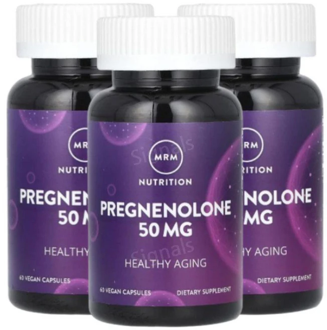 엠알엠 프레그네놀론 50mg 60캡슐 3개 Pregnenolone, 60정 - 쿠팡