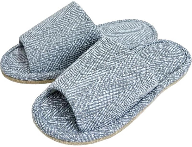 엠프티오 헤링본 룸 슬리퍼 세탁 가능 푹신푹신 포근포근 메쉬 주방 포멀 올시즌 방문객용 실내용 신발 실내화 방음 대책 아따카 호텔 사양 사무실 임산부 사무실 걷기 편하다 워셔블 포