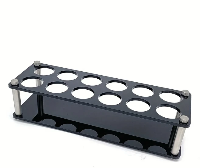 12구 샷잔 트레이 홀더 구멍 크기: 1.5인치 바 아크릴 와인잔 컵 서빙 정리함, 01 12 Shot