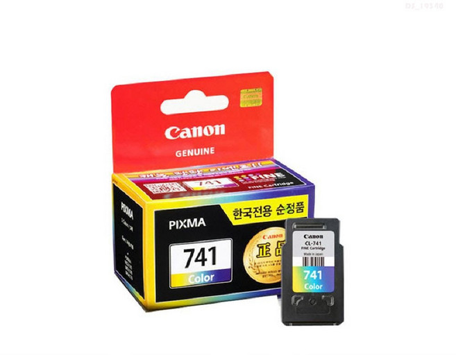 캐논 MX457 정품잉크 칼라 8ml 프린터 프린트 토너 잉크 리필 재생 충전 호환 교체 무한, 1개