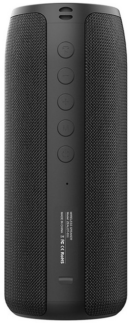 ZEALOT 강력한 블루투스 스피커 베이스 무선 스피커 서브우퍼 방수 사운드 박스 지지대 TF TWS USB 플래시 드라이브 S51, Black, 1 inch, 0.5 inches, 블랙