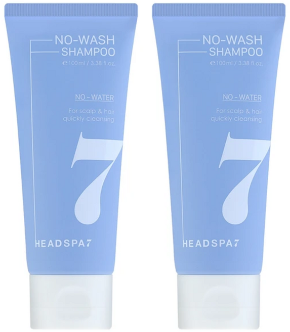 헤드스파7 노워시 샴푸, 2개, 100ml