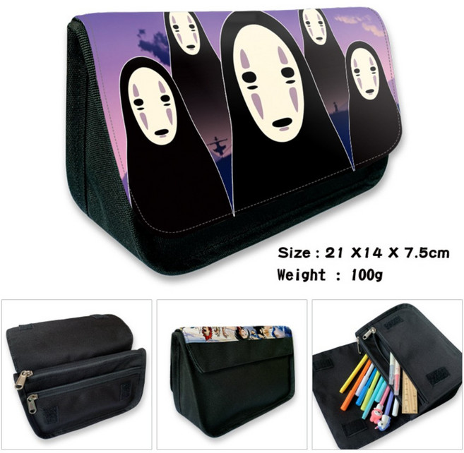 지브리필통 가오나시필통 토토로필통, F