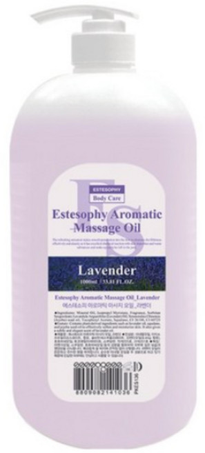 에스테소피 아로마틱 마사지 오일 라벤더향, 1L, 1개