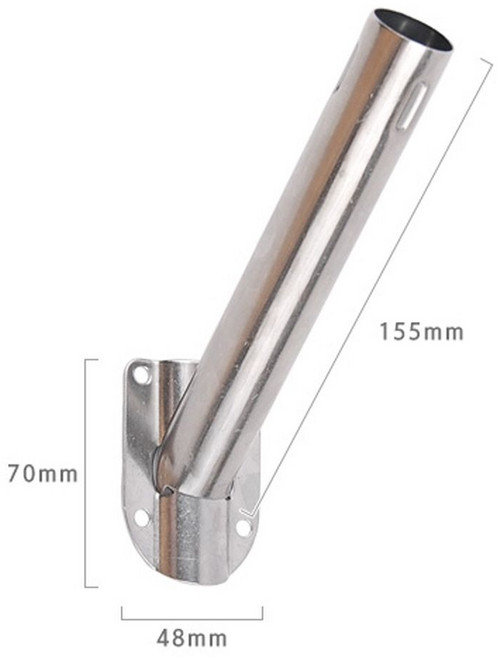 주택 대문 벽부착 국기 태극기 게양 꽂이 거치대 막대 꽂기 기대 기봉 거는곳 달기 매달기 다는 매다는 게양대 걸이대 꽂는 거는 걸기, 1개