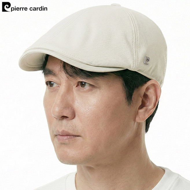 [국산] 여름 남성 피에르가르뎅 헌팅캡 심플 무지