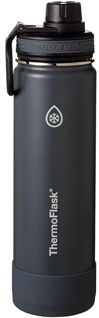 타케야 공식 써모플라스크라이트 0.7L 700ml 섀도우 블랙 보냉 전용 물통 직접 마시는 스테인레스 스틸 병 Thermoflask TAKEYA, 1개, 1ml, 상세페이지 참조