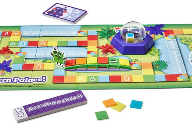 어린이 패턴맞추기 보드게임 패턴인지 학습카드/ 순서퍼즐 수세기게임 창의력 체험, 1개