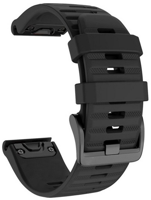 퀵핏 스트랩 Garmin Enduro 2 Tactix 7 Pro Delta mk2i 스마트워치 밴드 20mm 시계줄 손목 액세서리, Quickfit 22mm Width, 04 Black