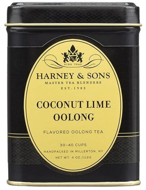 Harney & Sons 코코넛 라임 우롱차 (잎차), 1개, 112g