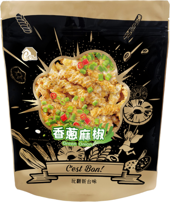 良澔 卡恰咔哩咔哩棒 香蔥麻椒風味, 1個, 130g