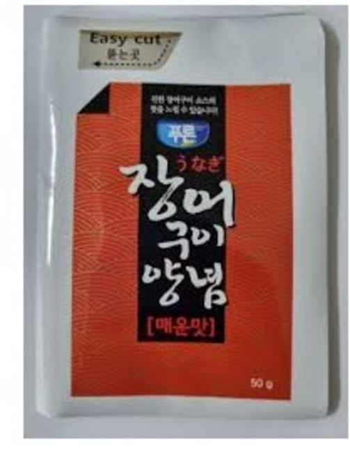 푸른 일회용 장어 양념 매운맛, 50g, 20개