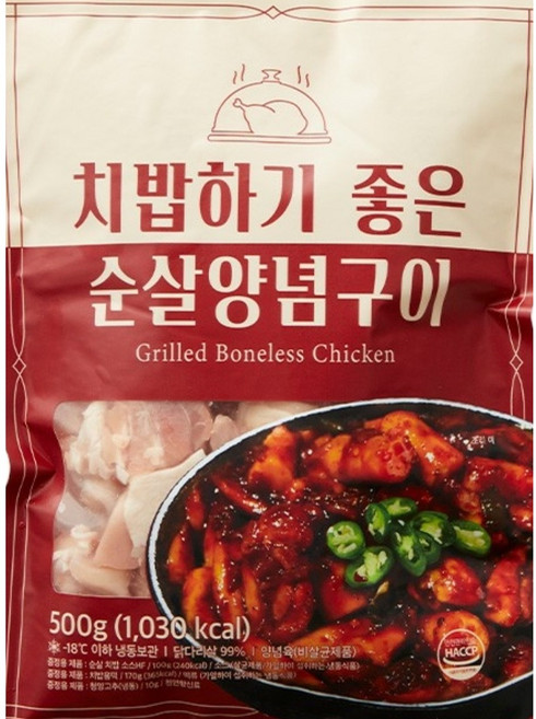 치밥하기 좋은 순살양념구이, 1개, 780g