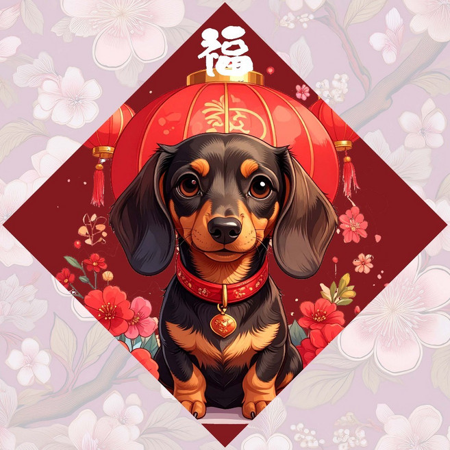 慕晨寵物春聯, 福氣花園臘腸