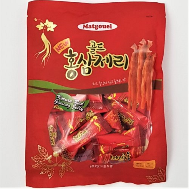 맛고을 홍삼 제리, 300g, 4개