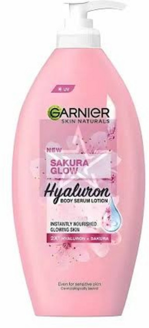 【GARNIER 卡尼爾】櫻花淨白保濕乳液【兔雜tuzha】, 1個, 400ml