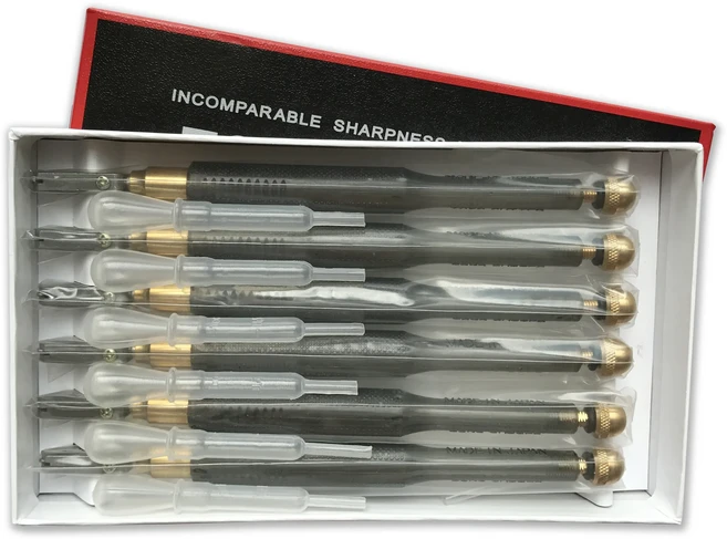 인테리어 장식품Toyo 유리 절단기 TC17 TC30 TC90 TC10 유리 절단 도구 2-8mm 3-10mm 상자당 6 개, 04 6pcs TC-90