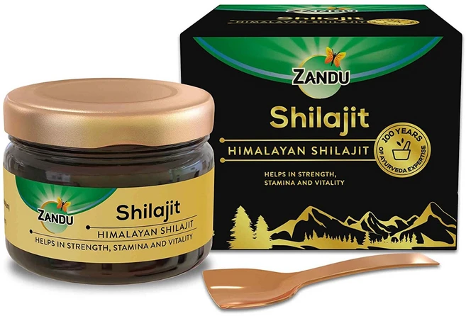 Zandu Pure Himalayan Shilajit Resin 20g (Pack of 1) | Natural & Ayurvedic| Helps Enhance Strength & - 쿠팡