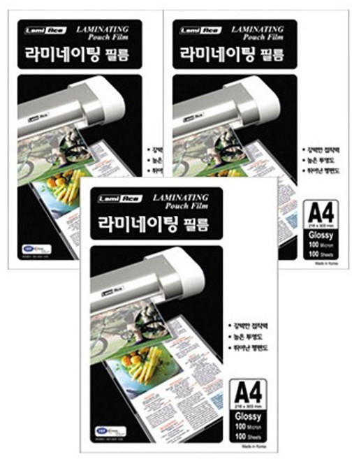 라미에이스 라미네이팅 필름, A4, 300매