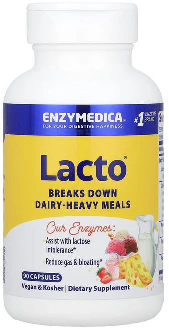 엔자이메디카 락토 캡슐 90정, 1개 - 쿠팡