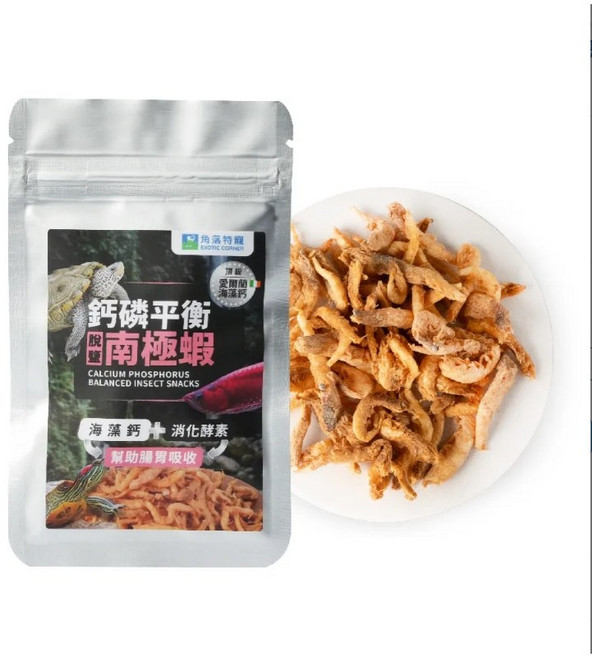 Otis 角落水族 特寵零食體驗包 鈣磷平衡 多件優惠, 1個, 南極蝦(腸胃吸收)7g體驗包
