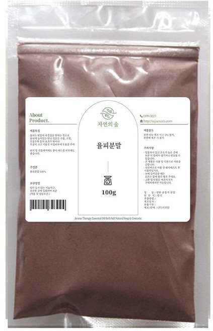 수제나라 자연의숲 율피분말, 1개, 100g