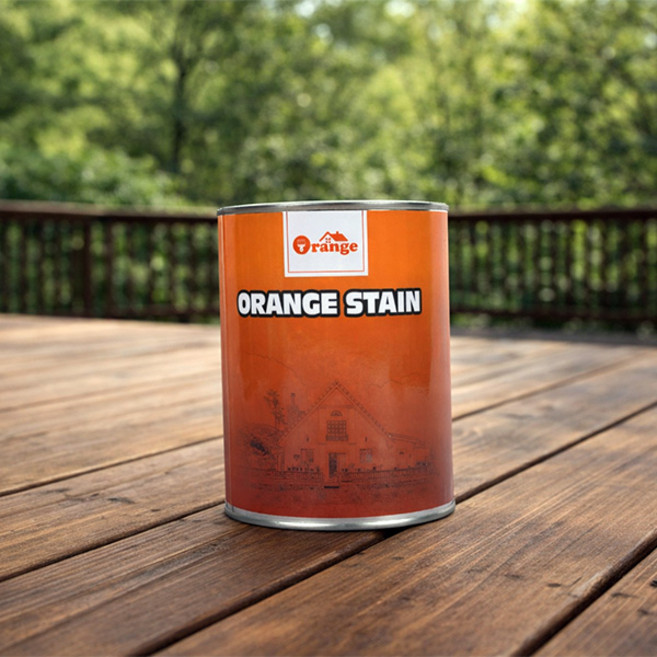 오렌지 오일스테인 우드스테인 방부목페인트, 3.5L, 1개