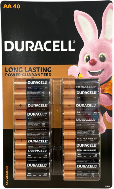 듀라셀 건전지 AA, 40개, 1세트