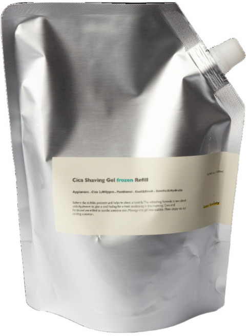 레이지소사이어티 시카 쉐이빙젤 프로즌 리필, 1개, 500ml
