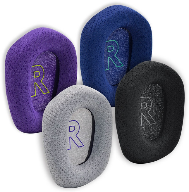 모로아 로지텍 G733 호환 헤드셋 커버 헤드폰 이어 베이직 패드 G335 쿠션 수리, 1개, 시티블랙