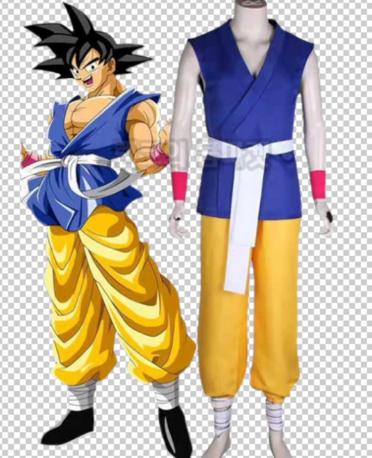 렘코 손오공옷 드래곤볼 도복 코스프레 초사이언 의류 코스튬